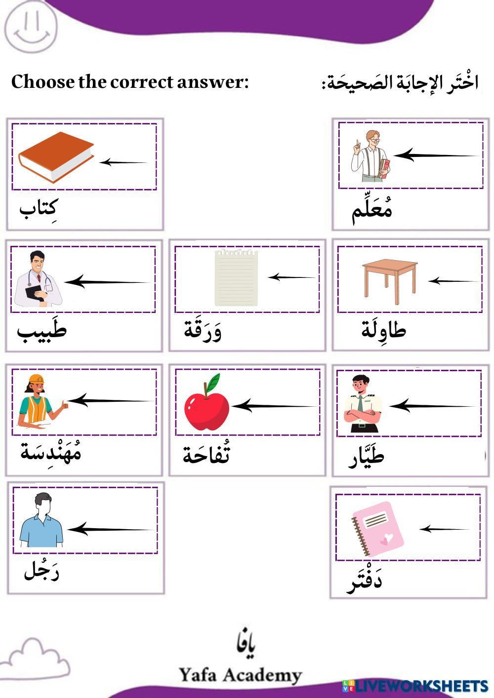 The difference between (هذا) and (هذه) and (ذلك) and (تلك)